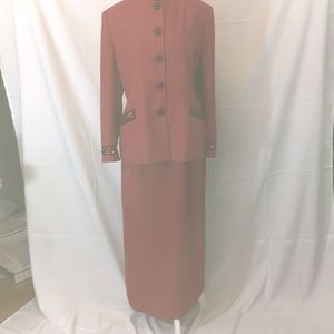 Red Evening Suit